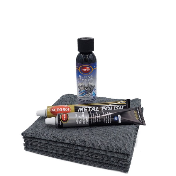 Set de vernis déchappement en acier inoxydable