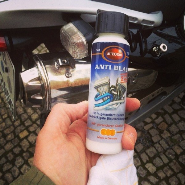 Set de vernis déchappement en acier inoxydable