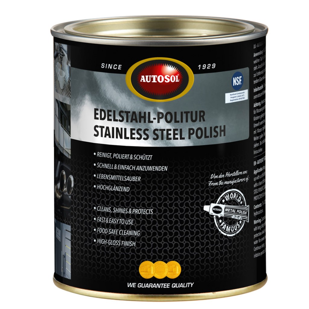 Pâte à Polir Chrome – Pour Acier Inoxydable Et Cuivre – 1 Pièce, Pâte à Meuler