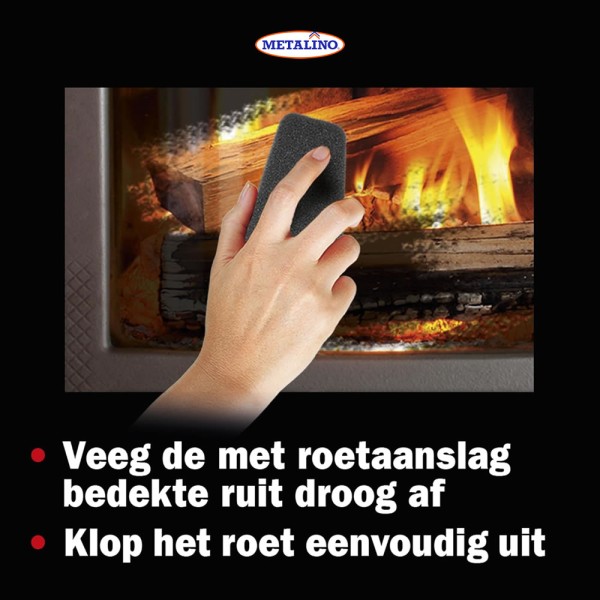 Metalino Nettoyant Vitre de Cheminée (2 pcs)