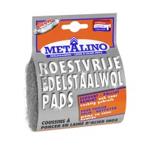 Edelstahlwolle Pads extra fein