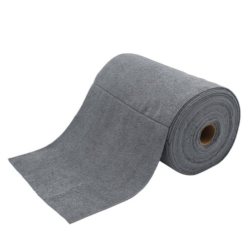 Chiffon microfibre en rouleau - Gris 30 x 30 cm - 75 pièces