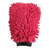 Washandschoen Microvezel Rasta rood