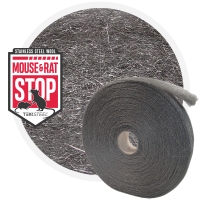 Xcluder laine d'acier anti-intrusion contre les rongeurs, rats et