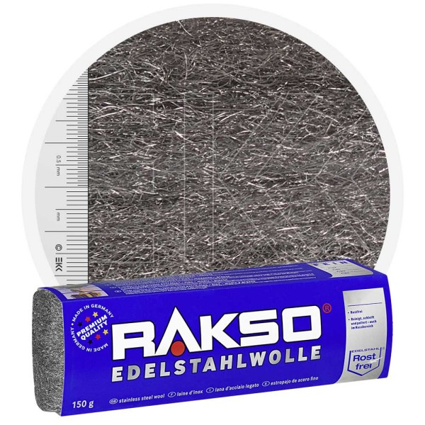 Rakso Laine dacier inoxydable FINE 150 gr