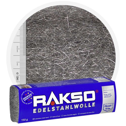 Rakso lana de acero inoxidable MEDIO 150 gr