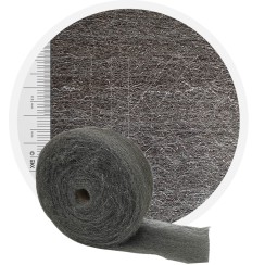 Laine d'acier inoxydable FINE - rouleau 1 kg