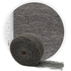 Laine d'acier inoxydable MOYENNE - rouleau 1 kg