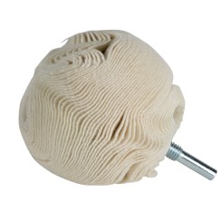 Boule de polissage Flanelle 75 mm
