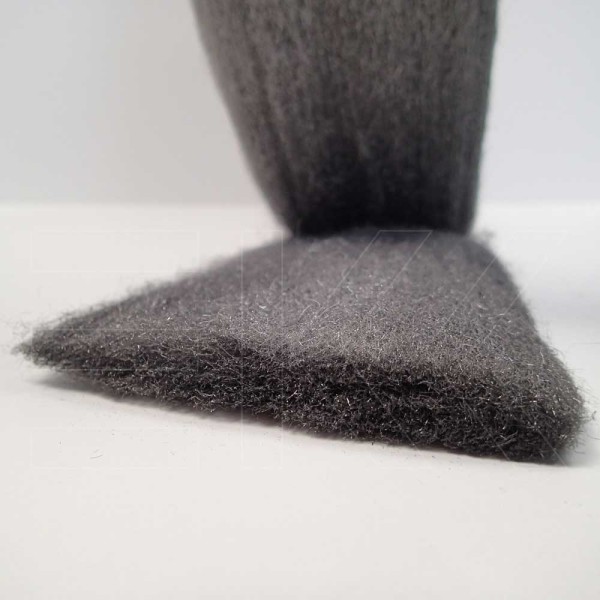 Laine dacier inoxydable FINE - rouleau 5 kg