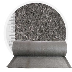 Laine d’acier inoxydable 1.4113 point de croix 1000 mm - 70 μm, ± 1000 gr/m2