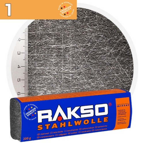 Rakso Staalwol 1 MIDDEL