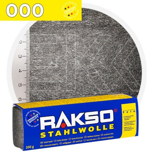 Rakso Staalwol 000 FIJN