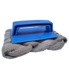 Poignée Tapis en laine d'acier