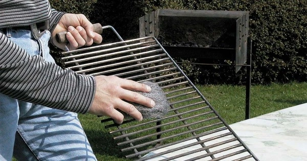 20 applications brillantes de laine d'acier et paille de fer