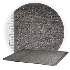 Laine d’acier inoxydable 1.4113 - 1000 mm, 30 μm, ± 1200 gr/m2 (au mètre)