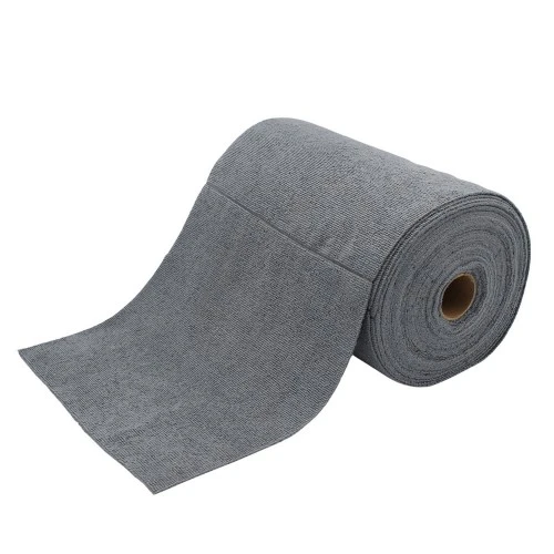 Chiffon microfibre en rouleau - Gris 30 x 30 cm - 75 pièces