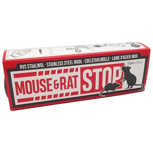 Laine acier Souris & Rat STOP - 200 g