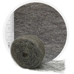 Laine d'acier inoxydable GROSSIÈRE - rouleau 1 kg