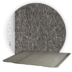 Laine d’acier inoxydable 1.4113 - 1000 mm, 70 μm, ± 1200 gr/m2 (au mètre)