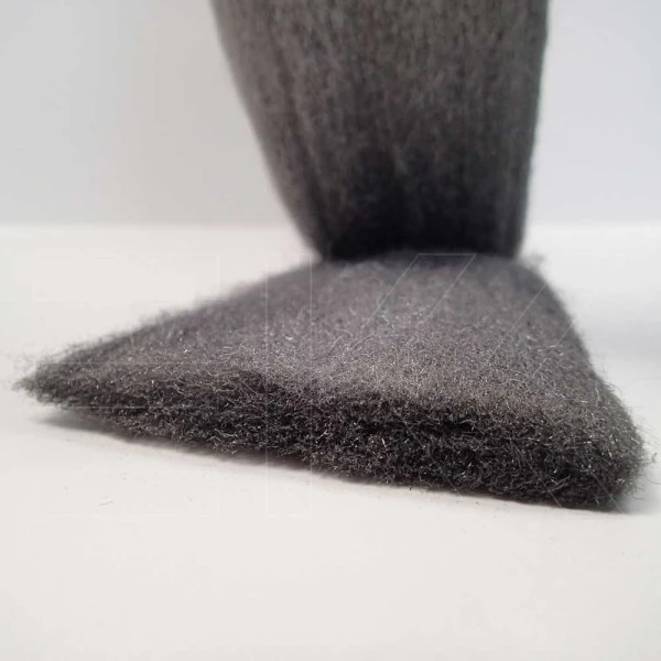 Laine dacier inoxydable FINE - rouleau 5 kg