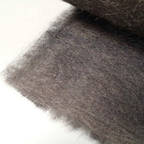 Laine d’acier inoxydable 446 point de croix 400 mm - 100 μm, ± 1200 gr/m2