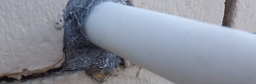 Laine d'acier contre les souris, les rats et autres animaux nuisibles